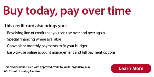 Wells Fargo Carrier Credit Card